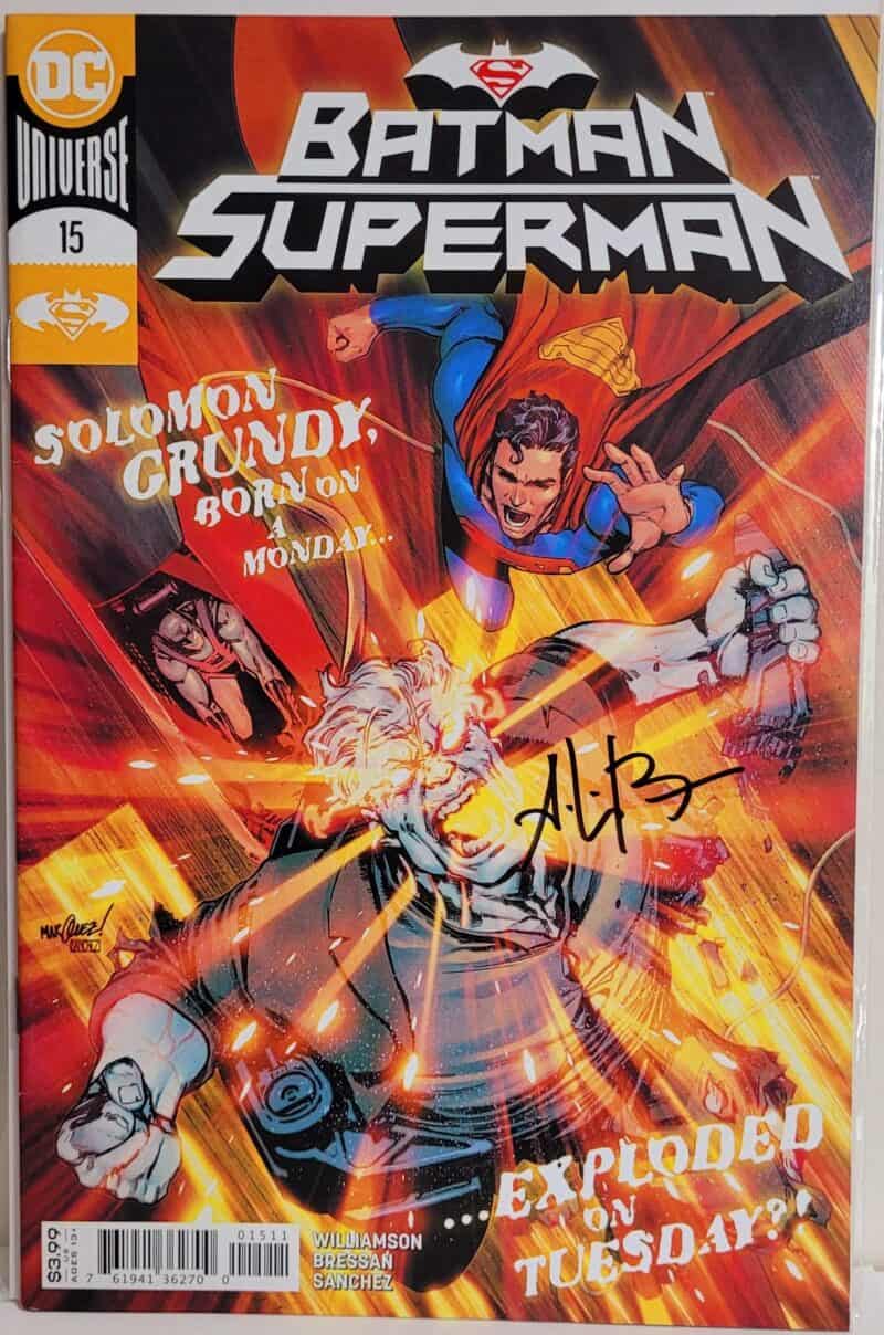 Batman Superman (2019 DC) #15A Signed Andrei Bressan