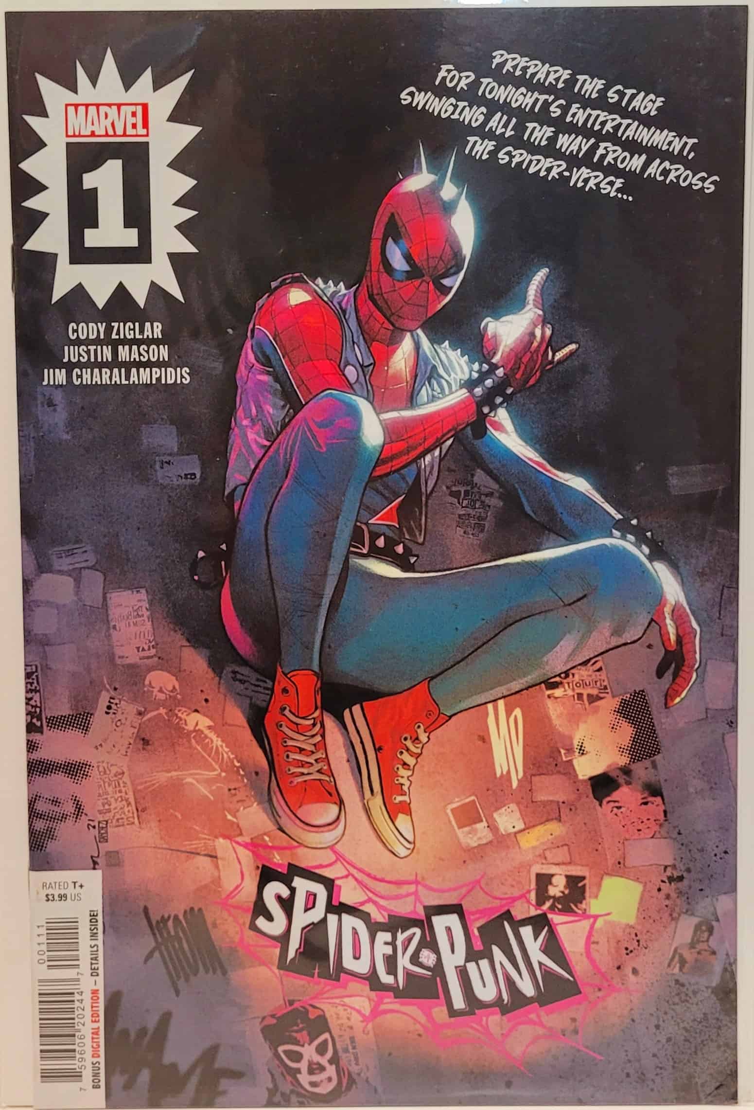 Spider-Punk (2022) #1A Cvr Olivier Coipel - Baú das HQs