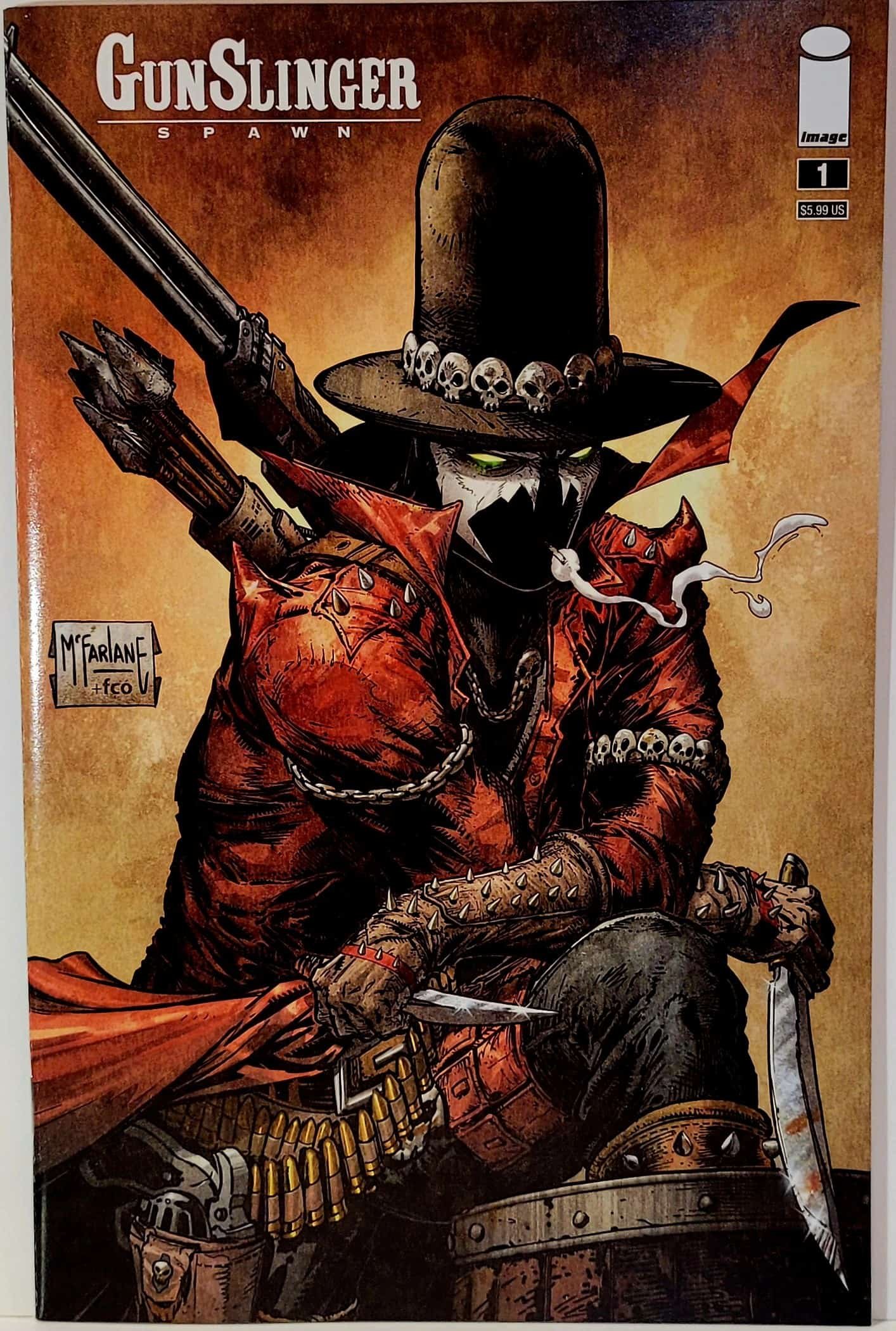 Gunslinger Spawn (2021) #1B Cvr Todd McFarlane Gunslinger - Baú das HQs