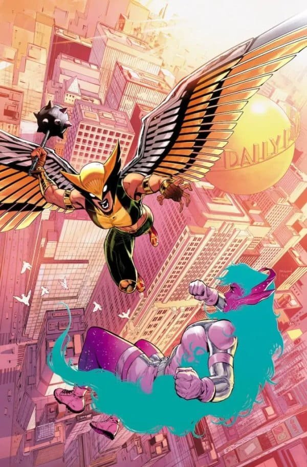 Hawkgirl Cvr A Amancay Nahuelpan #2