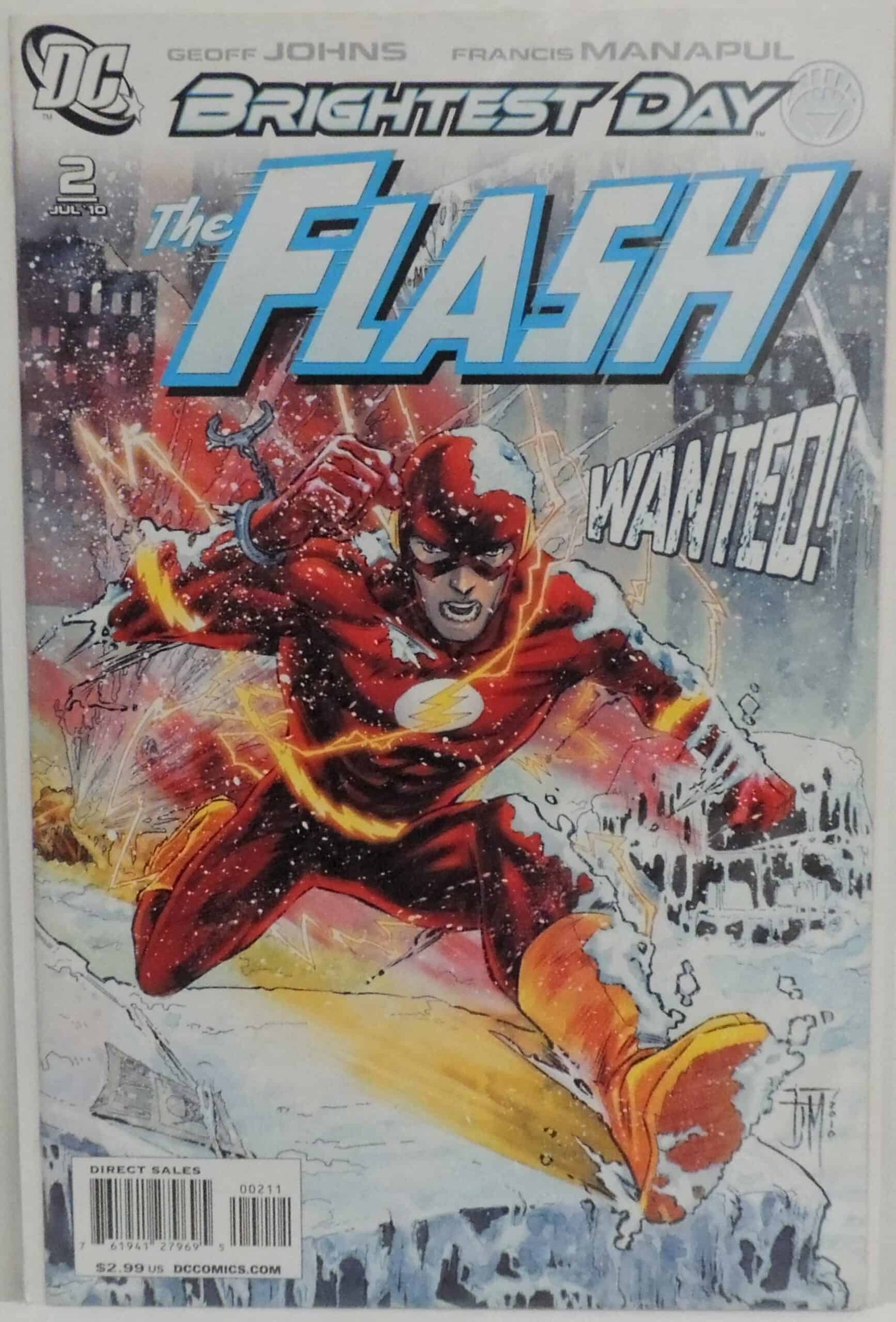 Flash #1-2A Cvr Francis Manapul - Imagem 2