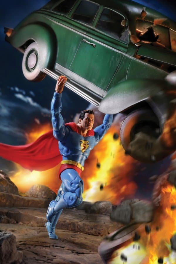 Superman 78 The Metal Curtain Cvr C Action Comics Superman Mcfarlane Toys Action Figure Card Stock Var #1