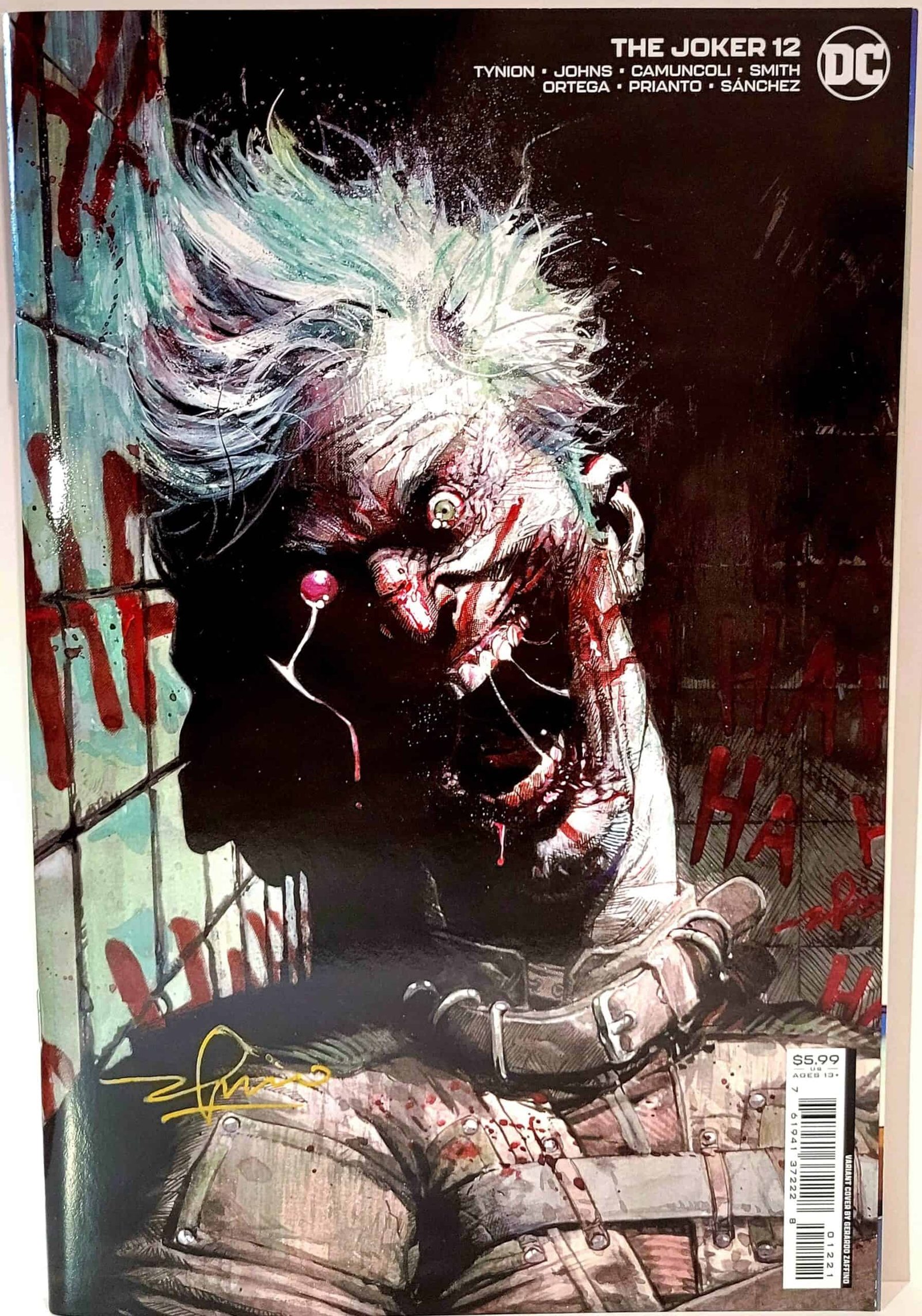 Joker #12 Signed by Gerardo Zaffino