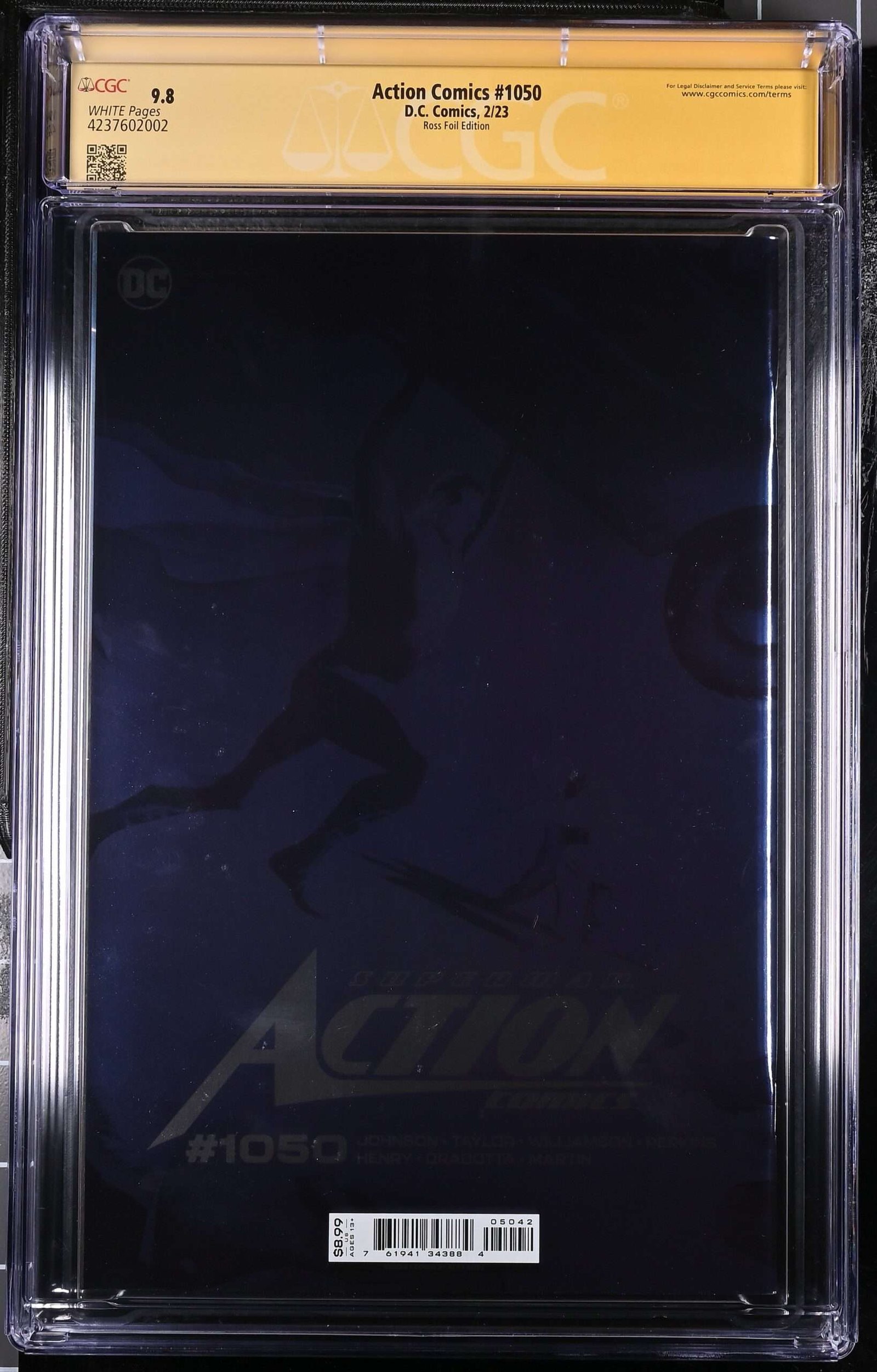 Action Comics Ross Foil Edition #1050 CGC 9.8 Signed by Alex Ross - Imagem 2