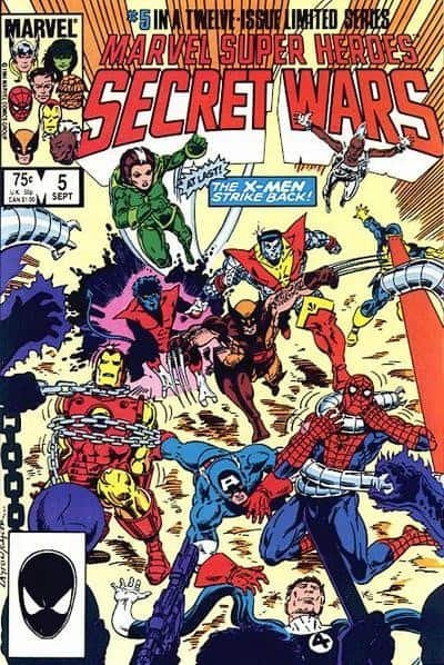 Marvel Super Heroes Secret Wars Facsimile Edition Cvr B Foil Variant #5