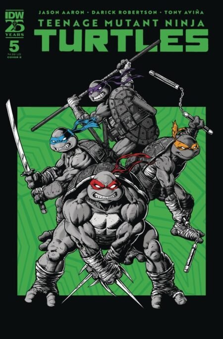 Teenage Mutant Ninja Turtles Variant E Darick Robertson #5
