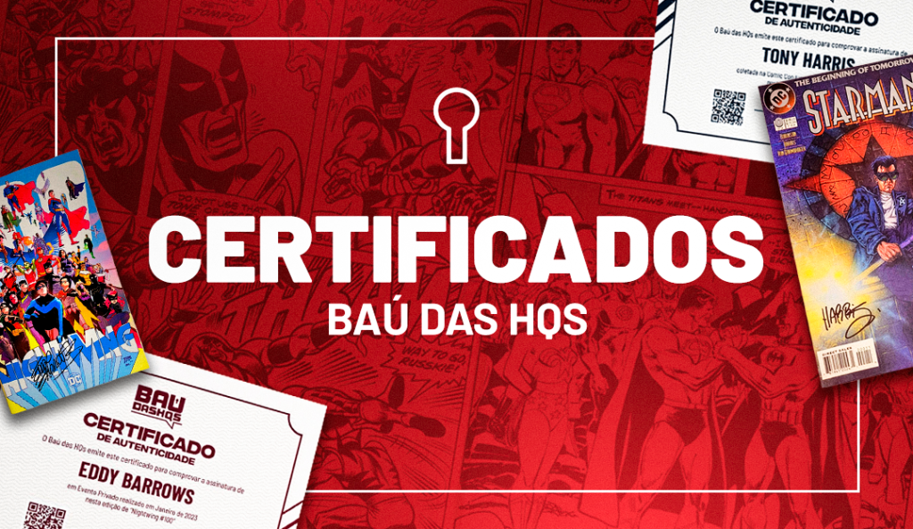 Certificados Baú das HQs