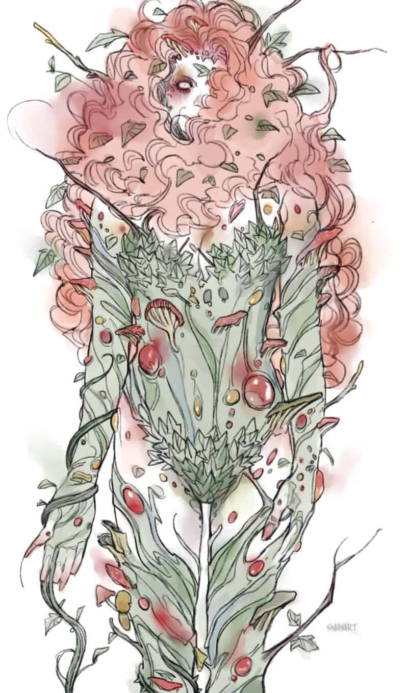 Poison Ivy Cvr B Joshua Sway Swaby Card Stock Var #33