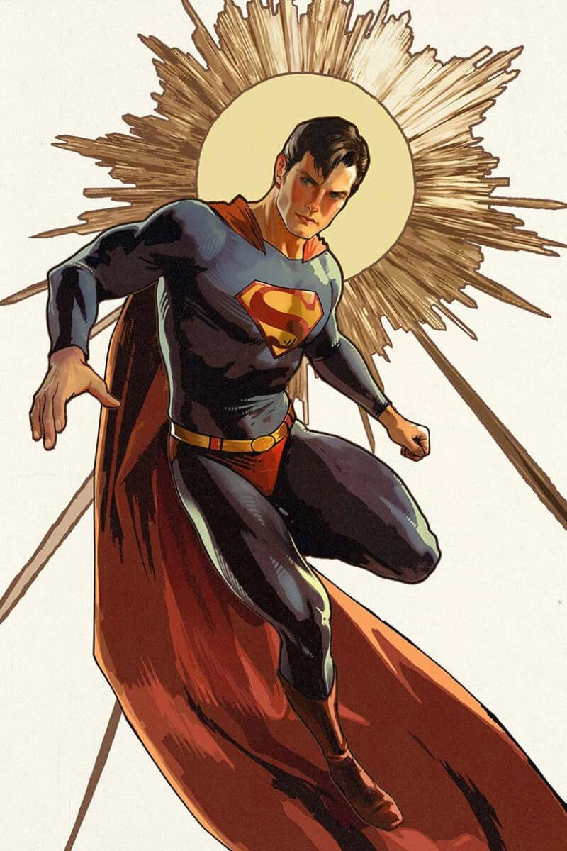 Superman Unlimited Cvr H Sozomaika Gold Foil Var #1