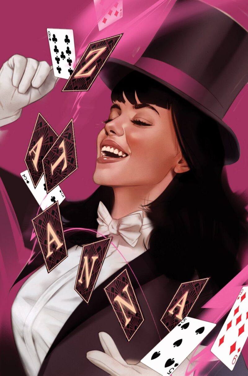 Zatanna Cvr B Ben Oliver Card Stock Var #4