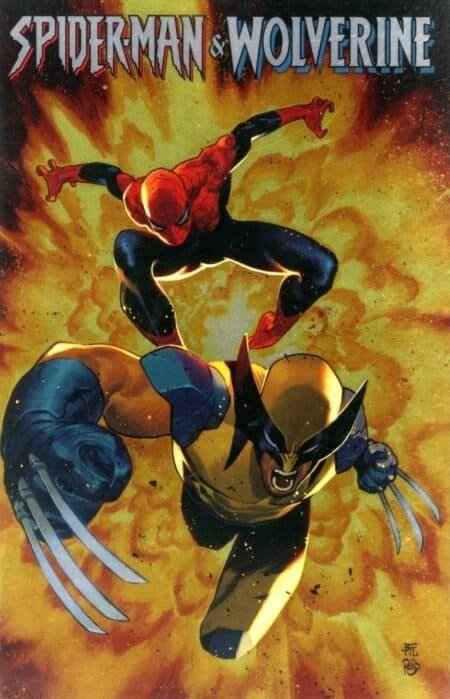 Spider-Man And Wolverine Cvr B Dike Ruan Foil Variant #1