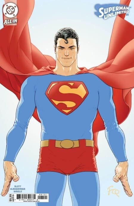 Superman Unlimited Cvr B Frank Quitely Card Stock Var #1