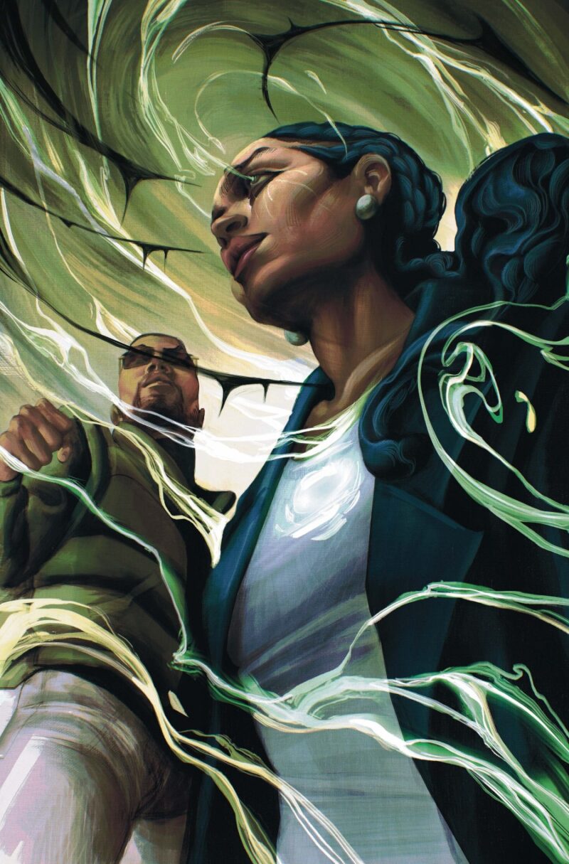 Absolute Green Lantern Cvr B Juliet Nneka Card Stock Var #6