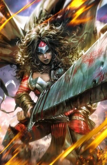 Absolute Wonder Woman Cvr B Derrick Chew Card Stock Var #13