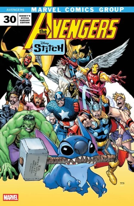 Avengers Cvr E Humberto Ramos Disney Stitch Variant #30