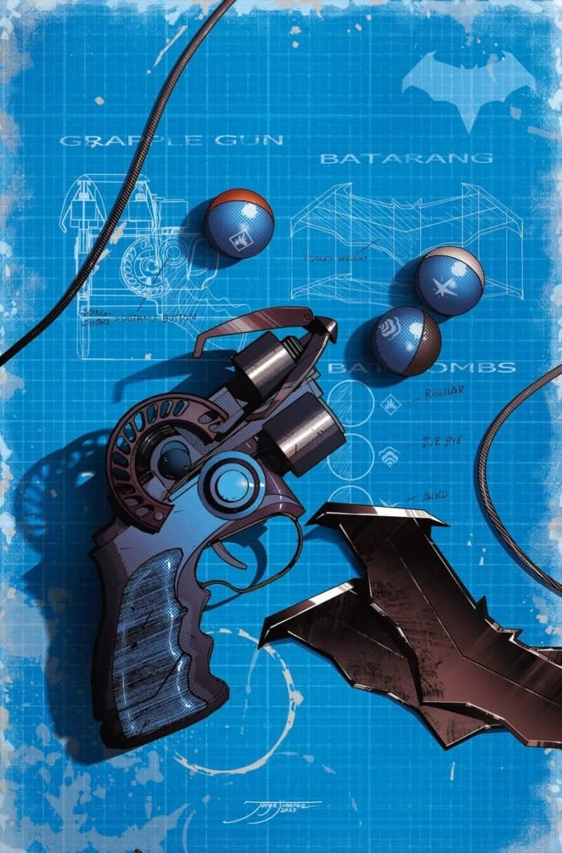 Batman Cvr F Jorge Jimenez Bat-Gadget Card Stock Var #2
