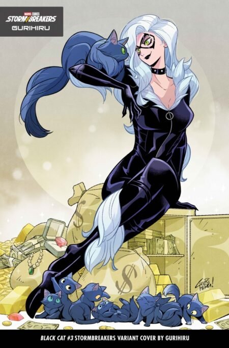 Black Cat Cvr B Gurihiru Stormbreakers New Class Variant #3