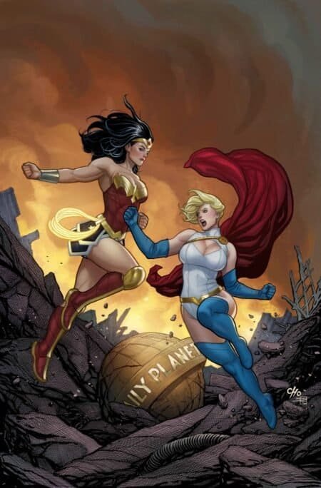 Dc K.O. Cvr D Frank Cho Card Stock Var #1