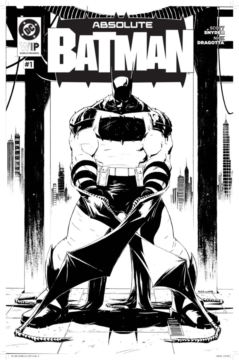 Dc W.I.P. Absolute Batman #1