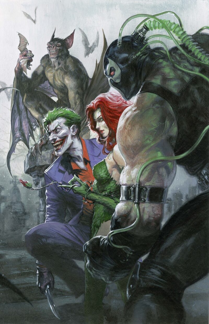 Detective Comics Cvr B Gabriele Dell Otto Connecting Card Stock Var #1101