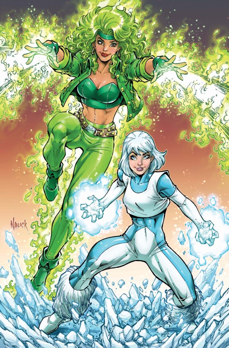 Fire And Ice When Hell Freezes Over Cvr B Todd Nauck Card Stock Var #6