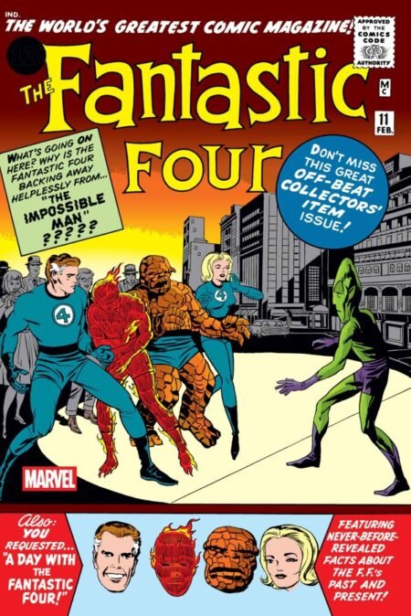 Fantastic Four Facsimile Edition Cvr A Jack Kirby #11