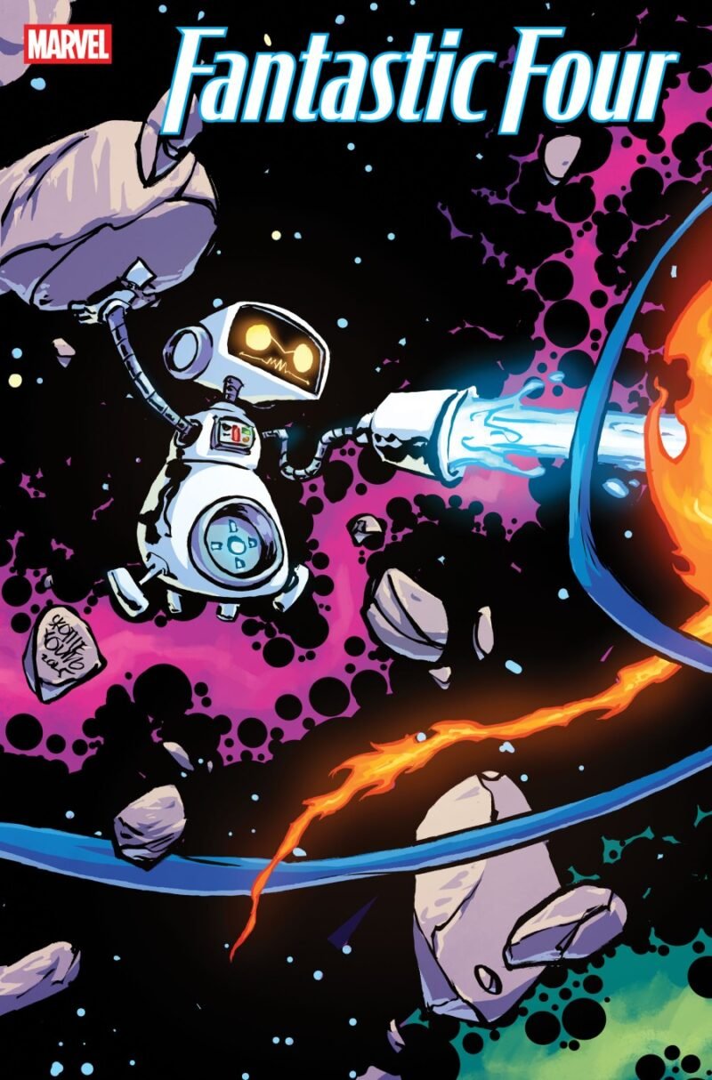 Fantastic Four Cvr C Skottie Young 5-Part Connecting Variant #4