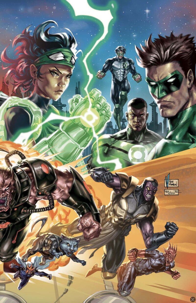 Green Lantern Cvr A V Ken Marion #27