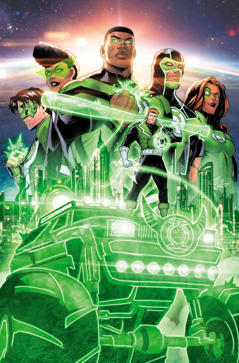 Green Lantern Corps Cvr C Travis Mercer Card Stock Var #8