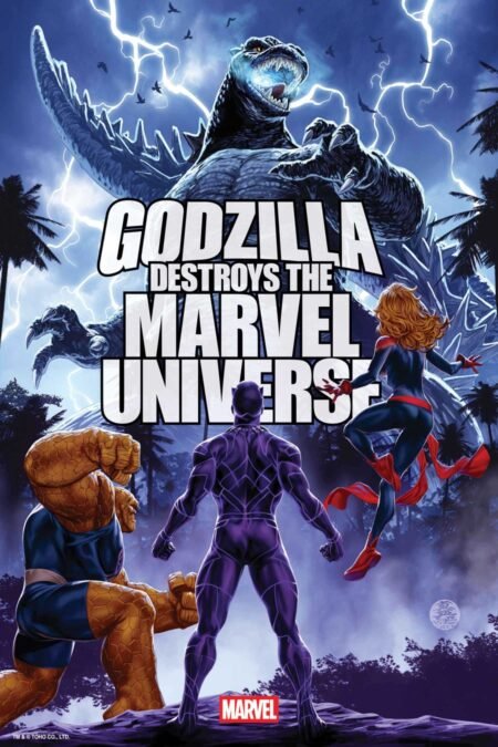 Godzilla Destroys The Marvel Universe Cvr A Mark Brooks #4