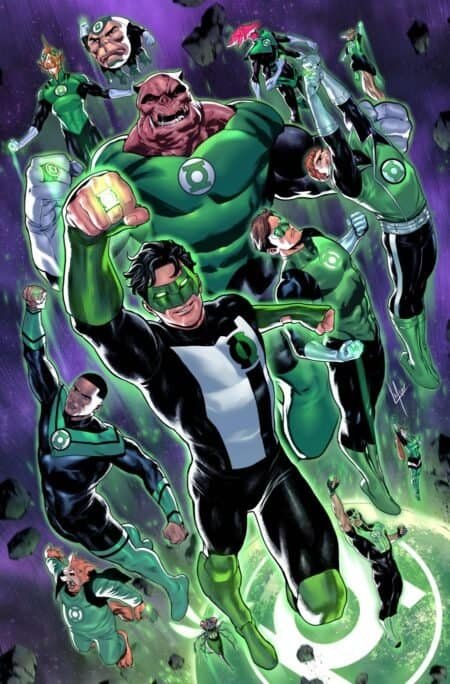 Green Lantern Corps Cvr C Lucas Meyer Card Stock Var #9