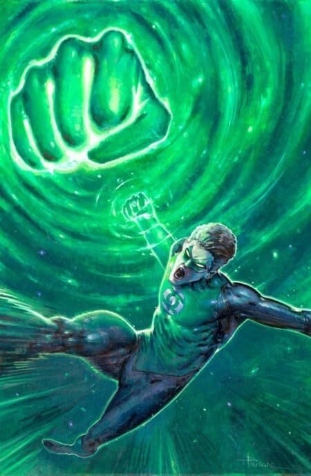 Green Lantern Cvr C Davide Paratore Card Stock Var #28