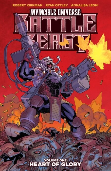 Invincible Universe Battle Beast Tp Vol 01 Direct Market Exclusive Ryan Ottley And Annalisa Leoni Cvr #1
