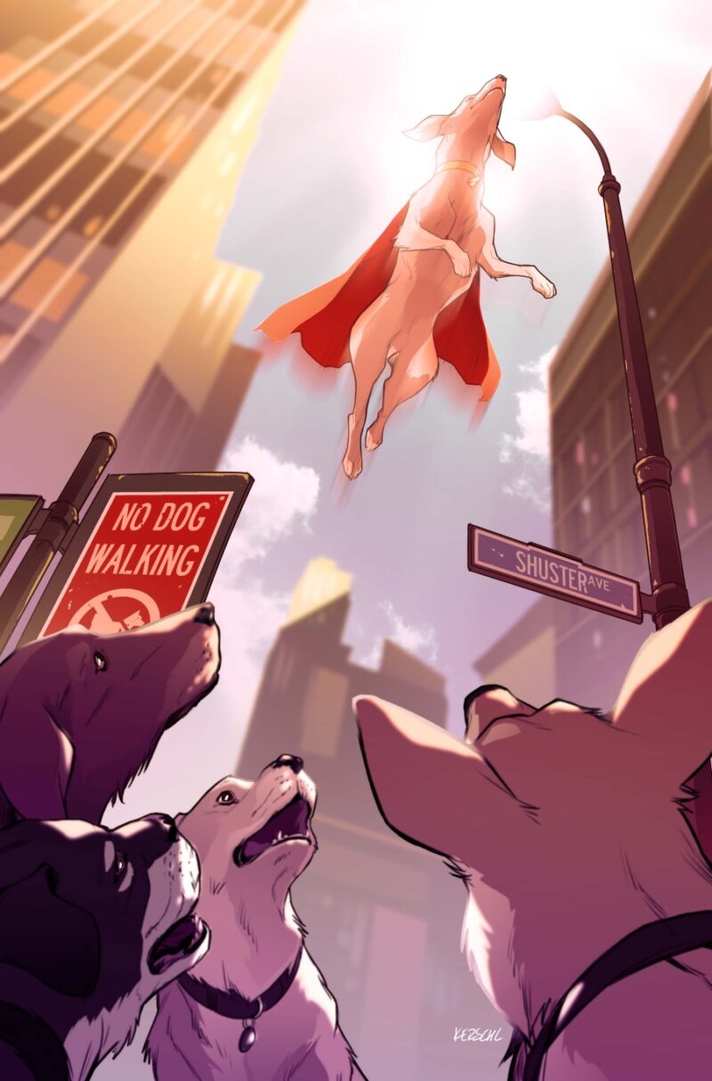 Krypto The Last Dog Of Krypton Cvr B Karl Kerschl Card Stock Var #4