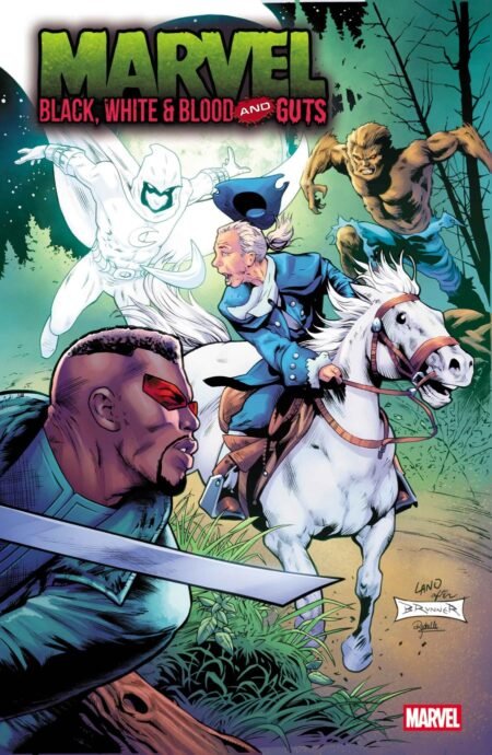 Marvel: Black, White And Blood And Guts Cvr B Greg Land 250th Homage Variant #1