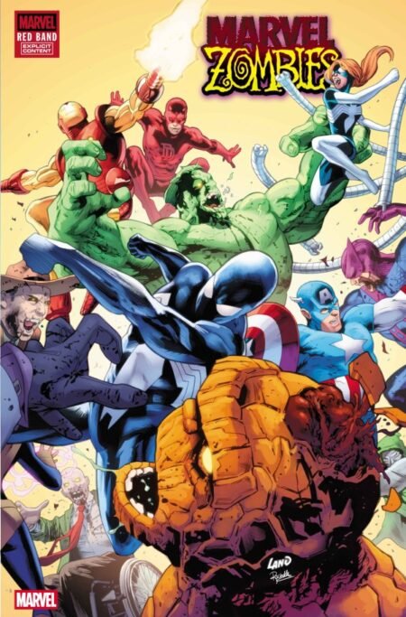 Marvel Zombies: Red Band Cvr A Greg Land Polybagged] #2