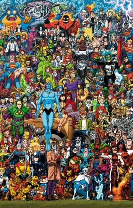 New History Of The Dc Universe Cvr D Scott Koblish Legacy Card Stock Var #3