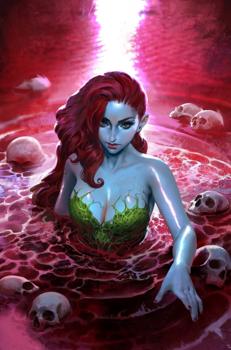 Poison Ivy Cvr B Noobovich Card Stock Var #36