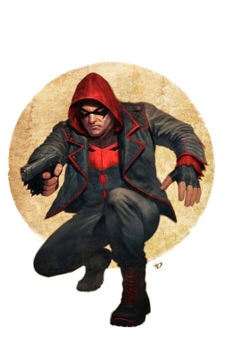 Red Hood Cvr B Ariel Olivetti Card Stock Var #2