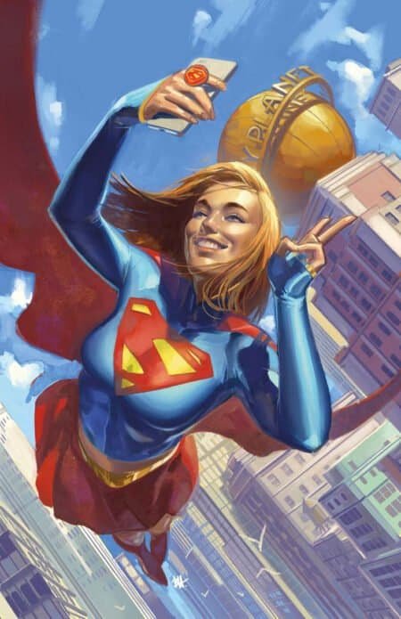 Supergirl Cvr C Ben Harvey Card Stock Var #6