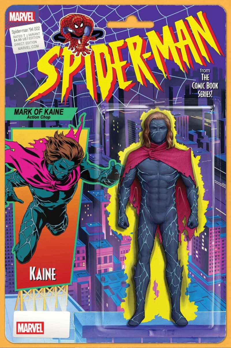 Spider-Man '94 Cvr B John Tyler Christopher Action Figure Variant #2