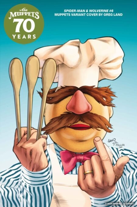 Spider-Man And Wolverine Cvr B Greg Land Muppets Variant #6