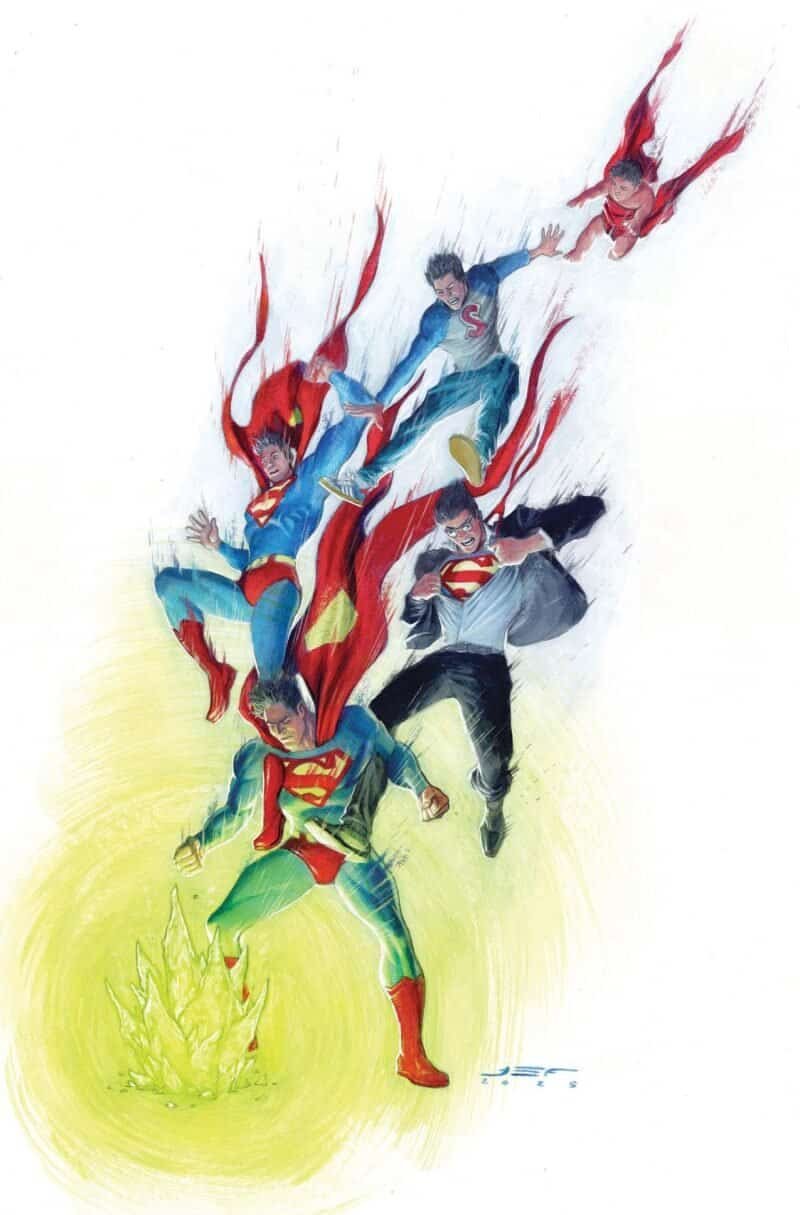 Superman The Kryptonite Spectrum Cvr B Juan Ferreyra Card Stock Var #3