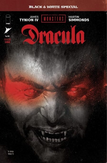 Universal Monsters Dracula Black And White Special Cvr A Martin Simmonds #1