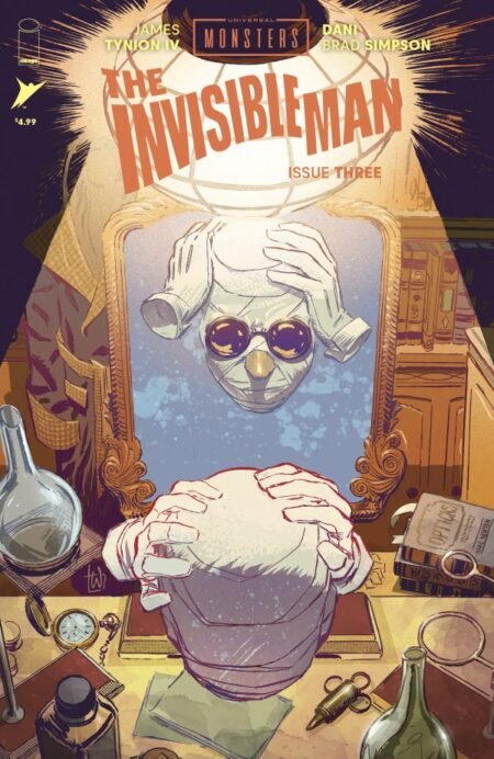 Universal Monsters The Invisible Man Cvr B Lee Weeks Var #3