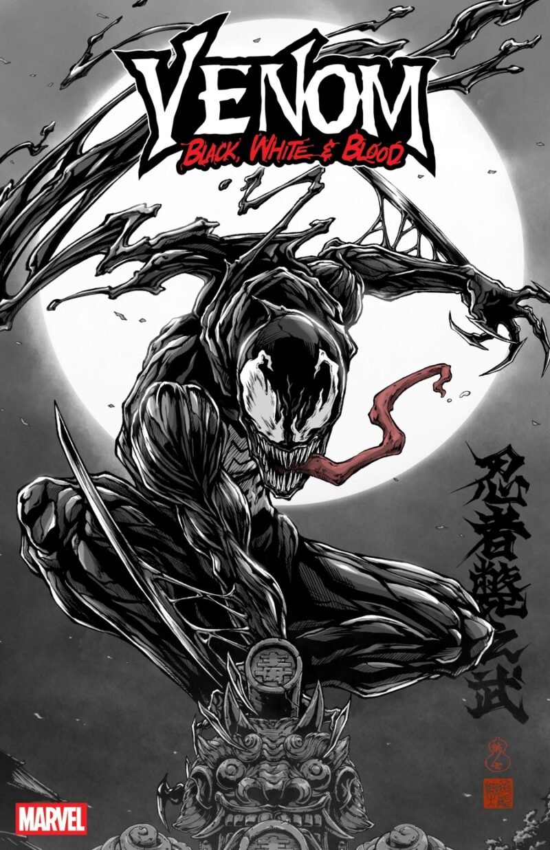 Venom: Black, White And Blood Cvr B Takashi Okazaki Variant #3