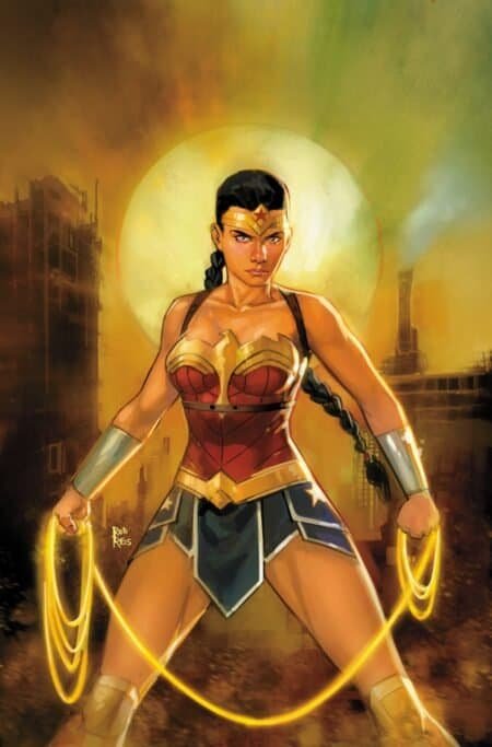 Wonder Woman Cvr D Rod Reis Card Stock Var #26