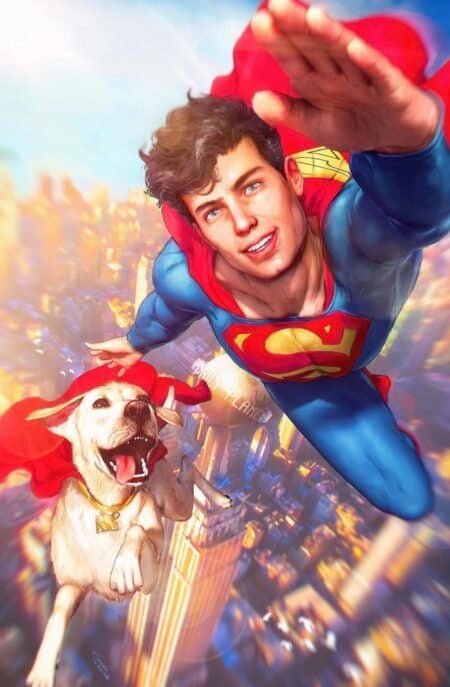 Superman Unlimited Cvr D Tiago Da Silva Card Stock Var #6