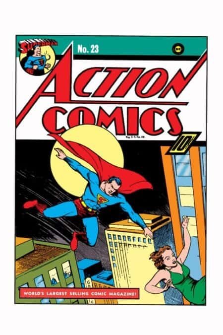 Action Comics Facsimile Edition Cvr A Joe Shuster #23