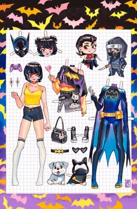 Batgirl Cvr B Rian Gonzales Card Stock Var #12